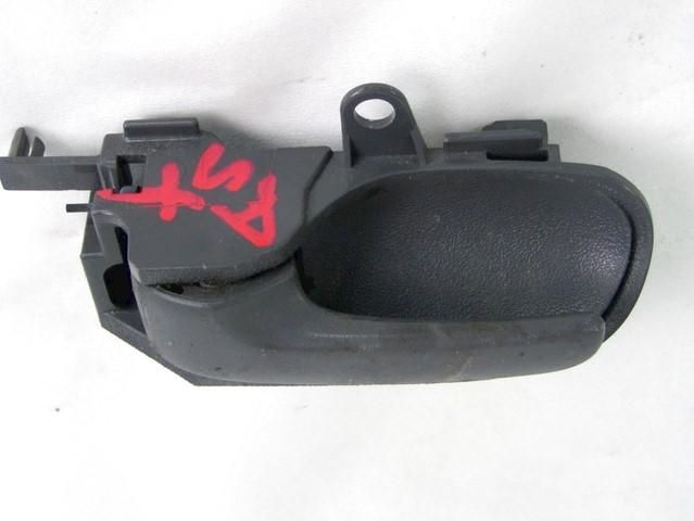 DOOR HANDLE INSIDE OEM N. 9143K9 SPARE PART USED CAR PEUGEOT 107 PM PN (2005 - 2014)  DISPLACEMENT BENZINA 1 YEAR OF CONSTRUCTION 2007
