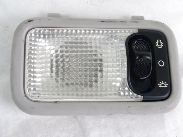 NTEROR READING LIGHT FRONT / REAR OEM N. 6362P3 SPARE PART USED CAR PEUGEOT 107 PM PN (2005 - 2014)  DISPLACEMENT BENZINA 1 YEAR OF CONSTRUCTION 2007