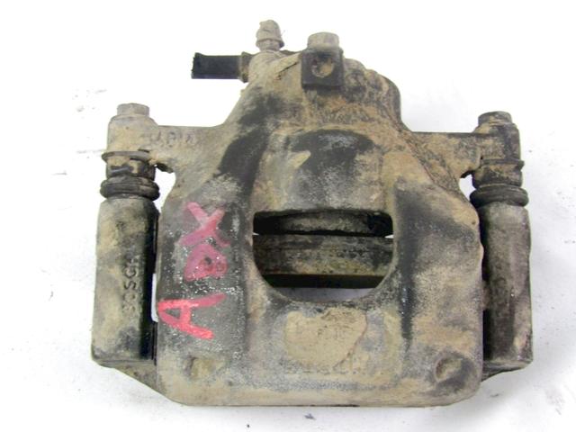 BRAKE CALIPER FRONT LEFT . OEM N. 4401G9 SPARE PART USED CAR PEUGEOT 107 PM PN (2005 - 2014)  DISPLACEMENT BENZINA 1 YEAR OF CONSTRUCTION 2007