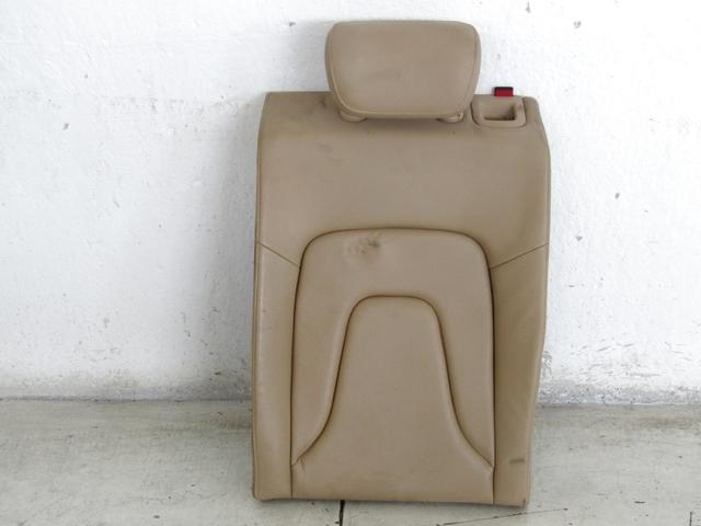 BACK SEAT BACKREST OEM N. SCPSPADA4ALLB8SW5P SPARE PART USED CAR AUDI A4 ALLROAD B8 8KH BER/SW (2009 - 2016) DISPLACEMENT DIESEL 2 YEAR OF CONSTRUCTION 2013