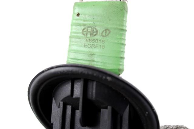 BLOWER REGULATOR OEM N. 6Q0959263A SPARE PART USED CAR VOLKSWAGEN POLO 6R1 6C1 (06/2009 - 02/2014)  DISPLACEMENT DIESEL 1,6 YEAR OF CONSTRUCTION 2009