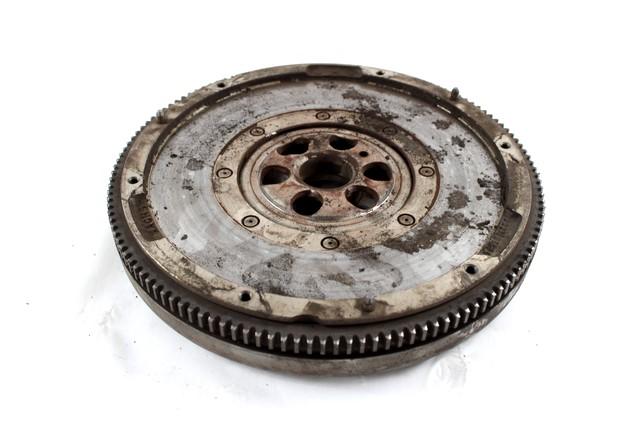 TWIN MASS FLYWHEEL OEM N. 038105266BC SPARE PART USED CAR VOLKSWAGEN POLO 6R1 6C1 (06/2009 - 02/2014)  DISPLACEMENT DIESEL 1,6 YEAR OF CONSTRUCTION 2009