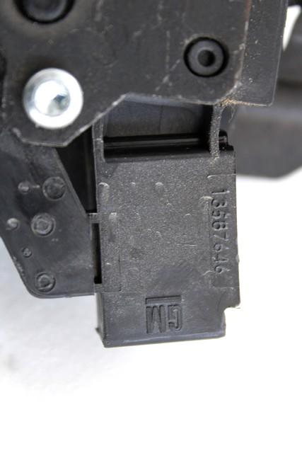 TRUNK LID LOCK OEM N. 13587646 SPARE PART USED CAR OPEL ASTRA J P10 5P/3P/SW (2009 - 2015)  DISPLACEMENT DIESEL 1,7 YEAR OF CONSTRUCTION 2014