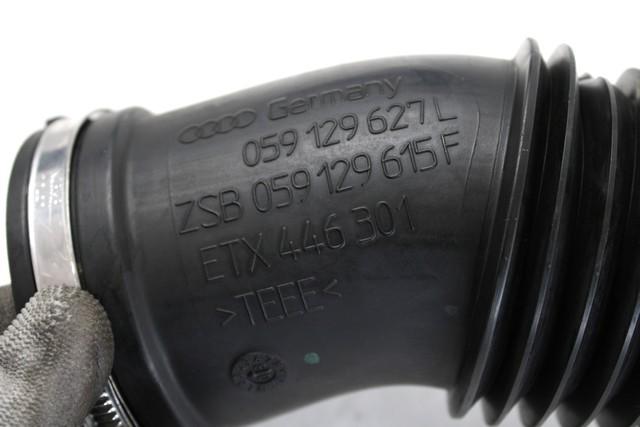 HOSE / TUBE / PIPE AIR  OEM N. 059129615F SPARE PART USED CAR AUDI A5 8T COUPE/5P (2007 - 2011)  DISPLACEMENT DIESEL 2,7 YEAR OF CONSTRUCTION 2008