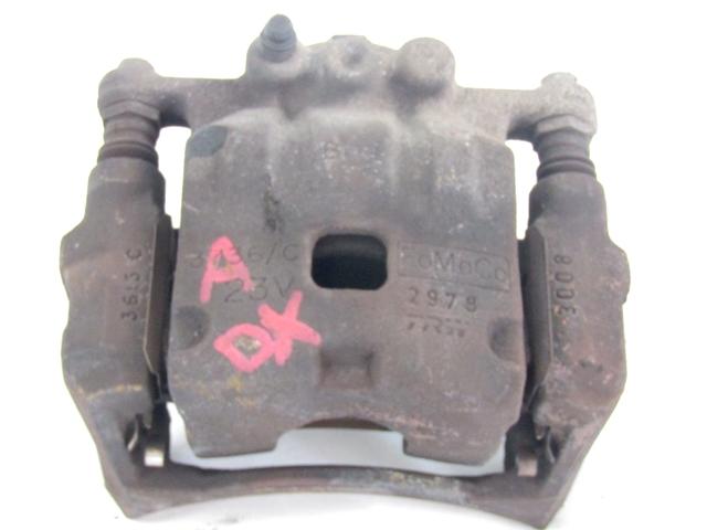 BRAKE CALIPER FRONT LEFT . OEM N. 1766808 SPARE PART USED CAR FORD FIESTA CB1 CNN MK6 (09/2008 - 11/2012)  DISPLACEMENT BENZINA 1,2 YEAR OF CONSTRUCTION 2009