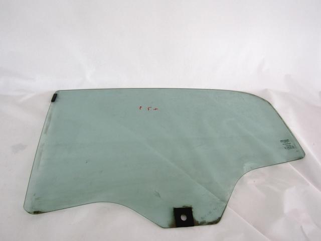 DOOR WINDOW, TINTED GLASS, REAR LEFT OEM N. 51869151 SPARE PART USED CAR FIAT GRANDE PUNTO 199 (2005 - 2012)  DISPLACEMENT DIESEL 1,3 YEAR OF CONSTRUCTION 2009
