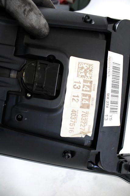 AIR CONDITIONING CONTROL UNIT / AUTOMATIC CLIMATE CONTROL OEM N. 31398643 SPARE PART USED CAR VOLVO V40 525 R 526 (2016 - 2019) DISPLACEMENT DIESEL 2 YEAR OF CONSTRUCTION 2018