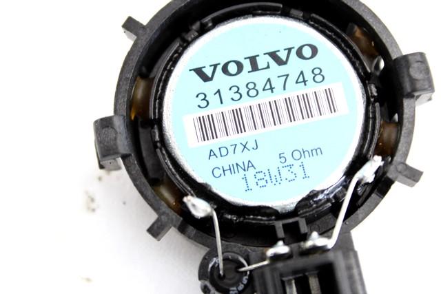 SOUND MODUL SYSTEM OEM N. 31384748 SPARE PART USED CAR VOLVO V40 525 R 526 (2016 - 2019) DISPLACEMENT DIESEL 2 YEAR OF CONSTRUCTION 2018