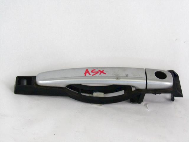 LEFT FRONT DOOR HANDLE OEM N. 9101W9 SPARE PART USED CAR PEUGEOT 307 3A/B/C/E/H BER/SW/CABRIO (2001 - 2009)  DISPLACEMENT DIESEL 2 YEAR OF CONSTRUCTION 2006