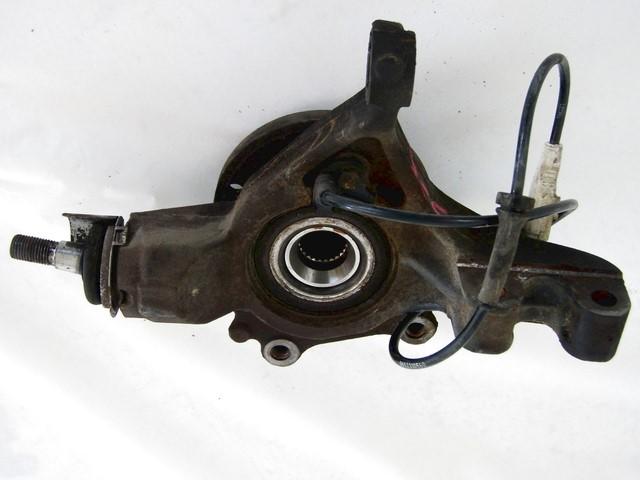 CARRIER, LEFT / WHEEL HUB WITH BEARING, FRONT OEM N. 1606630980 SPARE PART USED CAR PEUGEOT 307 3A/B/C/E/H BER/SW/CABRIO (2001 - 2009)  DISPLACEMENT DIESEL 2 YEAR OF CONSTRUCTION 2006