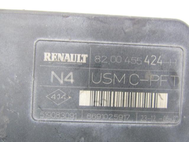 KIT ACCENSIONE AVVIAMENTO OEM N. 28380 KIT ACCENSIONE AVVIAMENTO SPARE PART USED CAR RENAULT SCENIC/GRAND SCENIC JM0/1 MK2 (2003 - 2009)  DISPLACEMENT BENZINA/GPL 1,6 YEAR OF CONSTRUCTION 2007