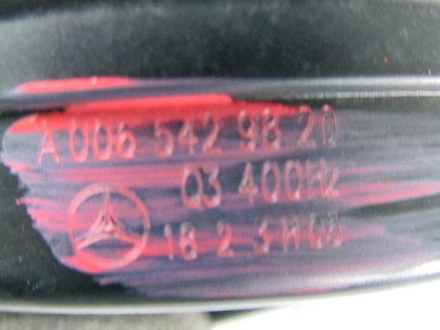 HONKING HORNS OEM N. A0065429820 SPARE PART USED CAR MERCEDES CLASSE B W246 (2011 - 2018) DISPLACEMENT BENZINA 1,6 YEAR OF CONSTRUCTION 2013