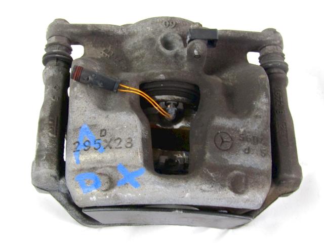 BRAKE CALIPER FRONT LEFT . OEM N. A0004216881 SPARE PART USED CAR MERCEDES CLASSE B W246 (2011 - 2018) DISPLACEMENT BENZINA 1,6 YEAR OF CONSTRUCTION 2013