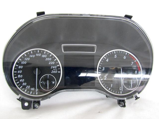INSTRUMENT CLUSTER / INSTRUMENT CLUSTER OEM N. A2469006411 SPARE PART USED CAR MERCEDES CLASSE B W246 (2011 - 2018) DISPLACEMENT BENZINA 1,6 YEAR OF CONSTRUCTION 2013