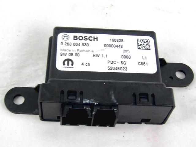 CONTROL UNIT PDC OEM N. 52046023 SPARE PART USED CAR FIAT TIPO 356 (DAL 2015) DISPLACEMENT DIESEL 1,6 YEAR OF CONSTRUCTION 2016