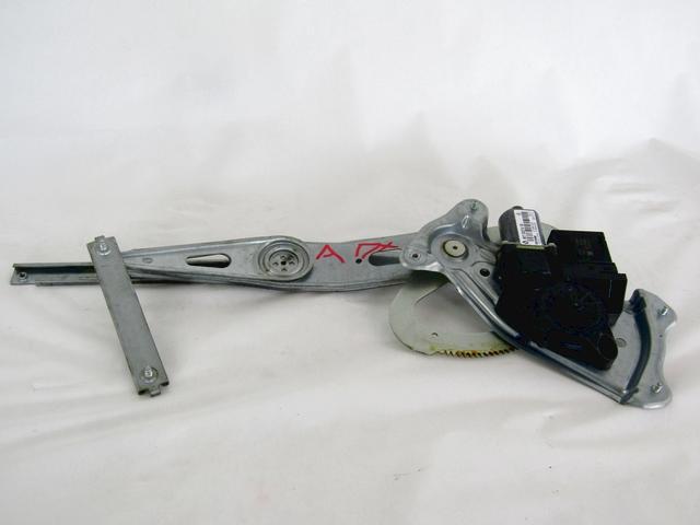 DOOR WINDOW LIFTING MECHANISM FRONT OEM N. 5855 SISTEMA ALZACRISTALLO PORTA ANTERIORE ELETTRI SPARE PART USED CAR RENAULT SCENIC/GRAND SCENIC JZ0/1 MK3 R (2012 - 2016)  DISPLACEMENT DIESEL 1,5 YEAR OF CONSTRUCTION 2012