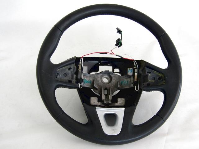 STEERING WHEEL OEM N. 484306712R SPARE PART USED CAR RENAULT SCENIC/GRAND SCENIC JZ0/1 MK3 R (2012 - 2016)  DISPLACEMENT DIESEL 1,5 YEAR OF CONSTRUCTION 2012