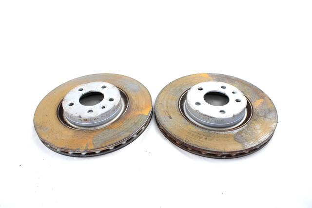 BRAKE DISC FRONT OEM N. 60658565 SPARE PART USED CAR ALFA ROMEO GT 937 (2003 - 2010)  DISPLACEMENT BENZINA 1,8 YEAR OF CONSTRUCTION 2007