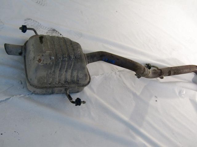 EXHAUST & MUFFLER / EXHAUST SYSTEM, REAR OEM N. 46798031 SPARE PART USED CAR ALFA ROMEO 147 937 (2001 - 2005) DISPLACEMENT DIESEL 1,9 YEAR OF CONSTRUCTION 2004