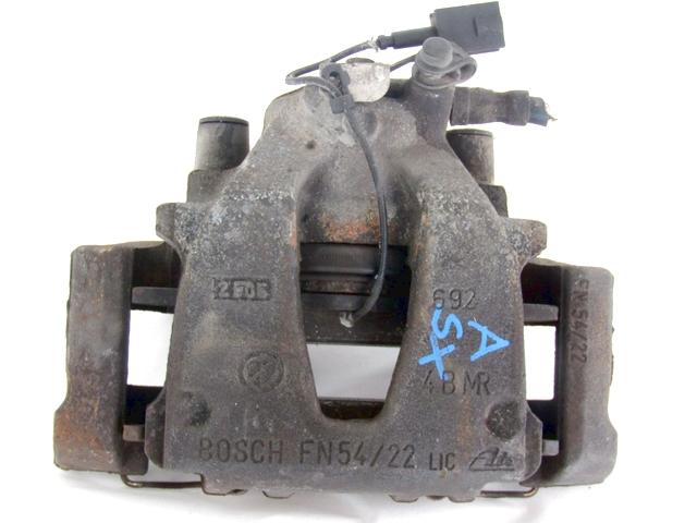 BRAKE CALIPER FRONT RIGHT OEM N. 77365071 SPARE PART USED CAR ALFA ROMEO 147 937 (2001 - 2005) DISPLACEMENT DIESEL 1,9 YEAR OF CONSTRUCTION 2004