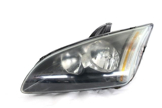 HEADLIGHT LEFT OEM N. 4M51-13W030-JC SPARE PART USED CAR FORD FOCUS DA HCP DP MK2 BER/SW (2005 - 2008)  DISPLACEMENT DIESEL 2 YEAR OF CONSTRUCTION 2006