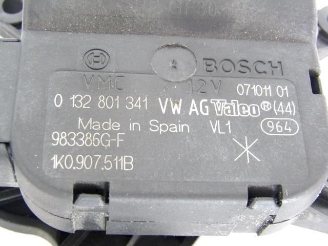 SET SMALL PARTS F AIR COND.ADJUST.LEVER OEM N. 1K0907511B SPARE PART USED CAR AUDI Q3 8U (2011 - 2014) DISPLACEMENT DIESEL 2 YEAR OF CONSTRUCTION 2012