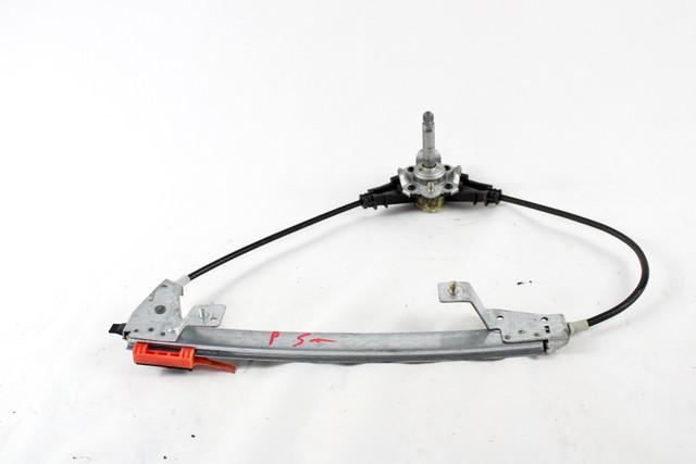 MANUAL REAR WINDOW LIFT SYSTEM OEM N. 51723324 SPARE PART USED CAR FIAT GRANDE PUNTO 199 (2005 - 2012)  DISPLACEMENT BENZINA 1,2 YEAR OF CONSTRUCTION 2006