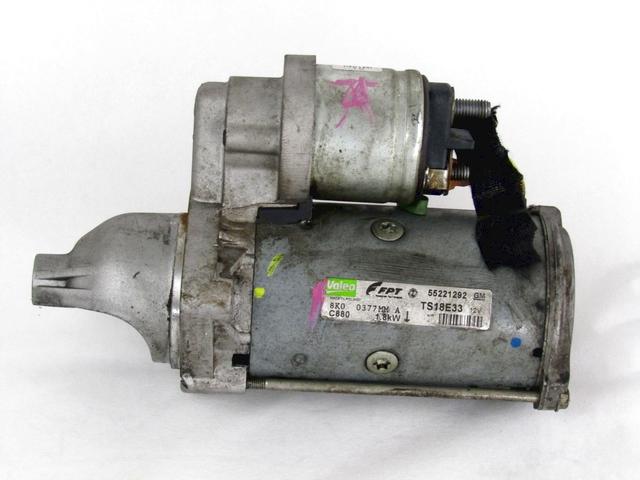 STARTER  OEM N. 55221292 SPARE PART USED CAR OPEL CORSA D S07 (2006 - 2011)  DISPLACEMENT DIESEL 1,3 YEAR OF CONSTRUCTION 2011