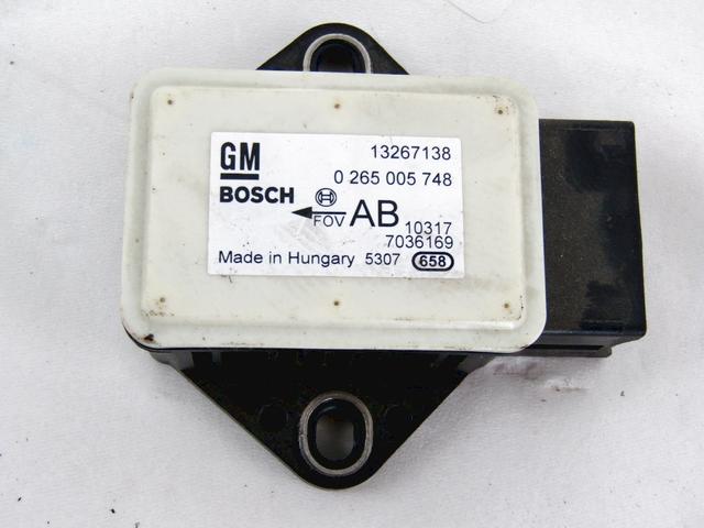 SENSOR ESP OEM N. 13267138 SPARE PART USED CAR OPEL CORSA D S07 (2006 - 2011)  DISPLACEMENT DIESEL 1,3 YEAR OF CONSTRUCTION 2011