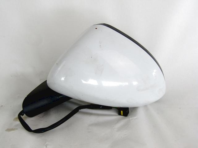 OUTSIDE MIRROR LEFT . OEM N. 13203386 SPARE PART USED CAR OPEL CORSA D S07 (2006 - 2011)  DISPLACEMENT DIESEL 1,3 YEAR OF CONSTRUCTION 2011