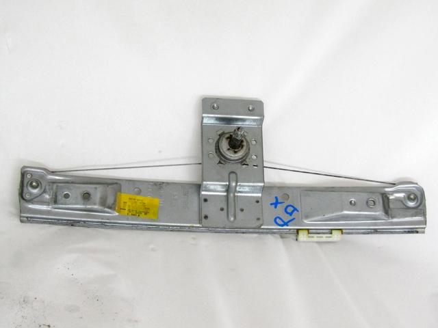 MANUAL REAR WINDOW LIFT SYSTEM OEM N. 13188504 SPARE PART USED CAR OPEL CORSA D S07 (2006 - 2011)  DISPLACEMENT DIESEL 1,3 YEAR OF CONSTRUCTION 2011