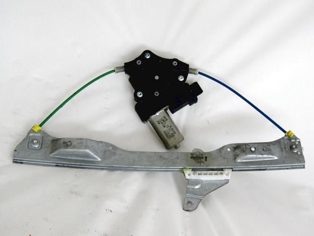 DOOR WINDOW LIFTING MECHANISM FRONT OEM N. 33721 SISTEMA ALZACRISTALLO PORTA ANTERIORE ELETTR SPARE PART USED CAR OPEL CORSA D S07 (2006 - 2011)  DISPLACEMENT DIESEL 1,3 YEAR OF CONSTRUCTION 2011