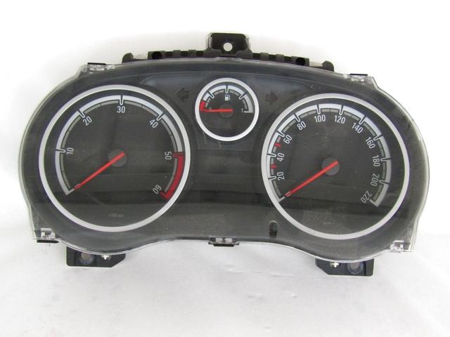 INSTRUMENT CLUSTER / INSTRUMENT CLUSTER OEM N. 13312049 SPARE PART USED CAR OPEL CORSA D S07 (2006 - 2011)  DISPLACEMENT DIESEL 1,3 YEAR OF CONSTRUCTION 2011