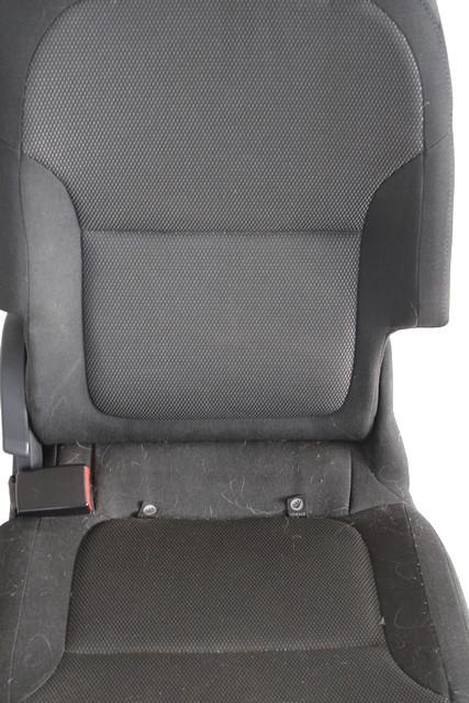 THIRD ROW SINGLE FABRIC SEATS OEM N. 23PSTSKYETI5LSV5P SPARE PART USED CAR SKODA YETI 5L (7/2009 - 10/2013) DISPLACEMENT DIESEL 1,6 YEAR OF CONSTRUCTION 2013