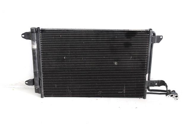 CONDENSER, AIR CONDITIONING OEM N. 1K0820411Q SPARE PART USED CAR SKODA YETI 5L (7/2009 - 10/2013) DISPLACEMENT DIESEL 1,6 YEAR OF CONSTRUCTION 2013