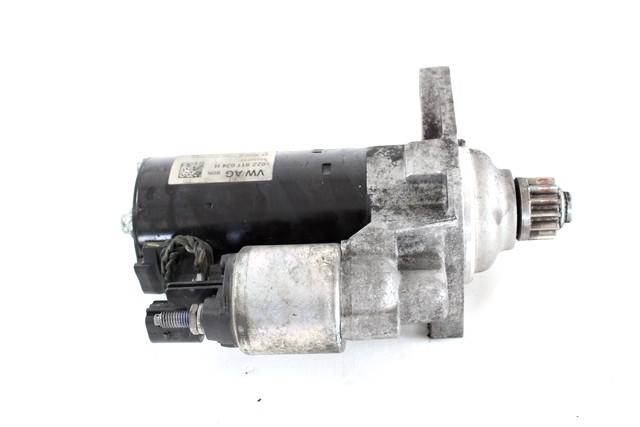STARTER  OEM N. 02Z911024H SPARE PART USED CAR SKODA YETI 5L (7/2009 - 10/2013) DISPLACEMENT DIESEL 1,6 YEAR OF CONSTRUCTION 2013