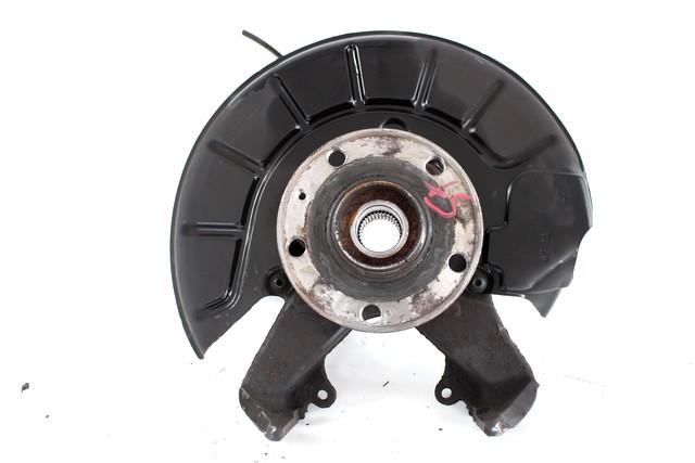 CARRIER, LEFT / WHEEL HUB WITH BEARING, FRONT OEM N. 1K0407255T SPARE PART USED CAR SKODA YETI 5L (7/2009 - 10/2013) DISPLACEMENT DIESEL 1,6 YEAR OF CONSTRUCTION 2013