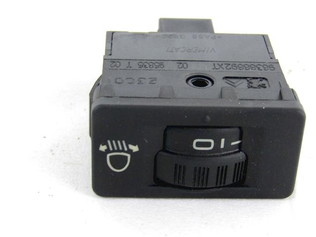 CONTROL ELEMENT LIGHT OEM N. 96366692XT SPARE PART USED CAR PEUGEOT 308 4A 4B 4C 4E 4H MK1 BER/SW/CC (2007 - 2013)  DISPLACEMENT DIESEL 1,6 YEAR OF CONSTRUCTION 2010