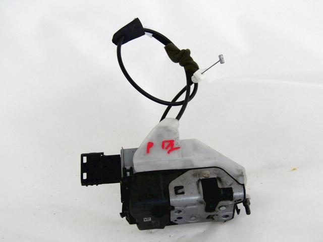 CENTRAL REAR RIGHT DOOR LOCKING OEM N. 9800617280 SPARE PART USED CAR PEUGEOT 308 4A 4B 4C 4E 4H MK1 BER/SW/CC (2007 - 2013)  DISPLACEMENT DIESEL 1,6 YEAR OF CONSTRUCTION 2010