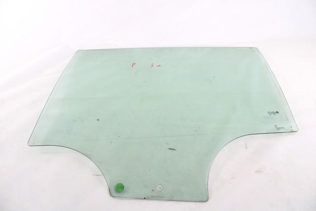 DOOR WINDOW, TINTED GLASS, REAR LEFT OEM N. 5L0845205A SPARE PART USED CAR SKODA YETI 5L (7/2009 - 10/2013) DISPLACEMENT DIESEL 1,6 YEAR OF CONSTRUCTION 2013