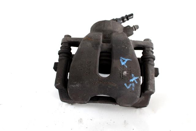 BRAKE CALIPER FRONT RIGHT OEM N. 4401E0 SPARE PART USED CAR CITROEN C3 / PLURIEL MK1 (2002 - 09/2005)  DISPLACEMENT BENZINA 1,4 YEAR OF CONSTRUCTION 2004