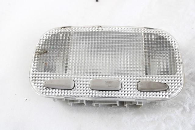 NTEROR READING LIGHT FRONT / REAR OEM N. 6362N2 SPARE PART USED CAR CITROEN C3 / PLURIEL MK1 (2002 - 09/2005)  DISPLACEMENT BENZINA 1,4 YEAR OF CONSTRUCTION 2004