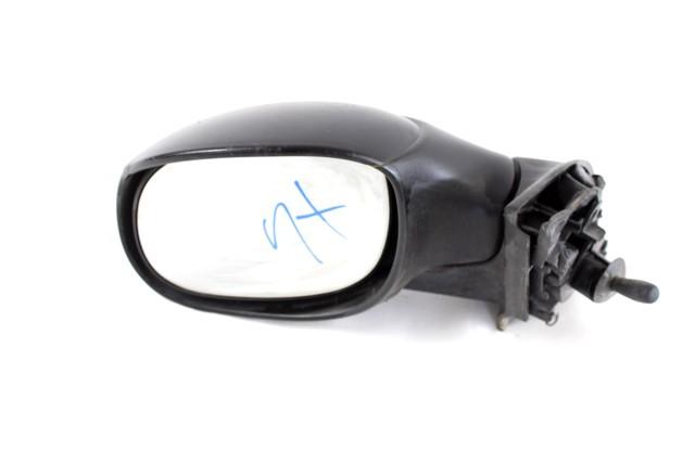 OUTSIDE MIRROR LEFT . OEM N. 8149FG SPARE PART USED CAR CITROEN C3 / PLURIEL MK1 (2002 - 09/2005)  DISPLACEMENT BENZINA 1,4 YEAR OF CONSTRUCTION 2004