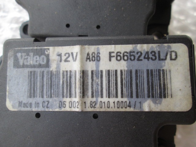 SET SMALL PARTS F AIR COND.ADJUST.LEVER OEM N. F665243L/D ORIGINAL PART ESED RENAULT SCENIC/GRAND SCENIC (2003 - 2009) DIESEL 19  YEAR OF CONSTRUCTION 2006