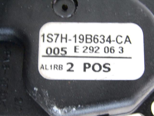 SET SMALL PARTS F AIR COND.ADJUST.LEVER OEM N. 1S7H-19B634-CA SPARE PART USED CAR FORD FIESTA JH JD MK5 R (2005 - 2008)  DISPLACEMENT DIESEL 1,4 YEAR OF CONSTRUCTION 2006
