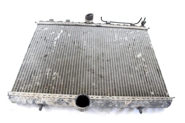 RADIATORS . OEM N. 1498986080 SPARE PART USED CAR FIAT SCUDO 270 MK2 (2007 - 2016)  DISPLACEMENT DIESEL 2 YEAR OF CONSTRUCTION 2008