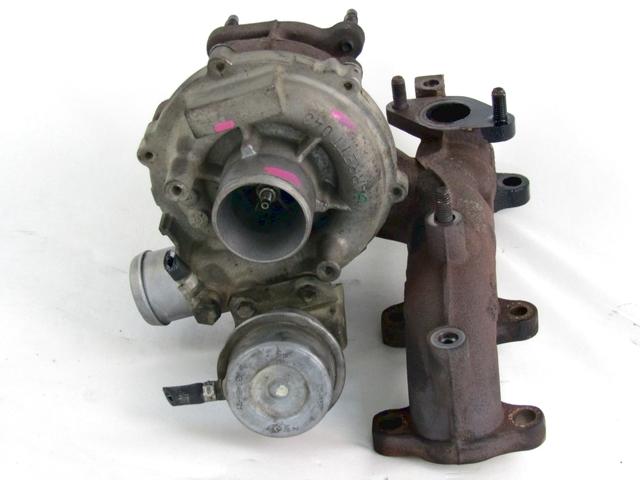 TURBINE OEM N. 045253019G SPARE PART USED CAR VOLKSWAGEN POLO 9N R (2005 - 10/2009)  DISPLACEMENT DIESEL 1,4 YEAR OF CONSTRUCTION 2005