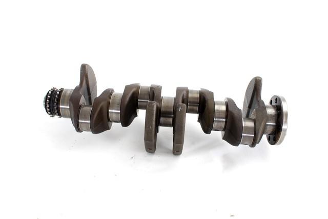 CRANKSHAFT WITH BEARING SHELLS OEM N. 2660310601 SPARE PART USED CAR MERCEDES CLASSE A W169 5P C169 3P R (05/2008 - 2012)  DISPLACEMENT BENZINA 1,5 YEAR OF CONSTRUCTION 2012