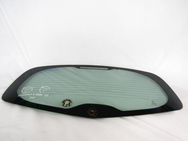 REAR WINDSCREEN  AUTOGLASS OEM N. 60691608 SPARE PART USED CAR ALFA ROMEO 147 937 (2001 - 2005) DISPLACEMENT DIESEL 1,9 YEAR OF CONSTRUCTION 2004