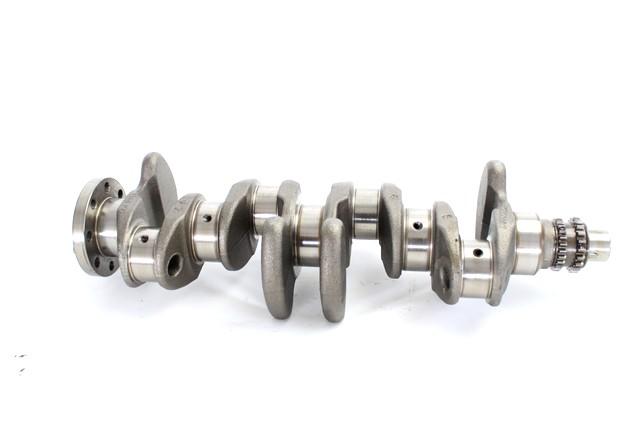CRANKSHAFT WITH BEARING SHELLS OEM N. A2700300001 SPARE PART USED CAR MERCEDES CLASSE B W246 (2011 - 2018) DISPLACEMENT BENZINA 1,6 YEAR OF CONSTRUCTION 2013